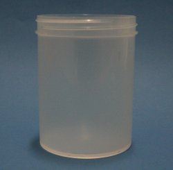 200ml Natural Polypropylene Regular Walled Simplicity Jar 70mm Screw Neck